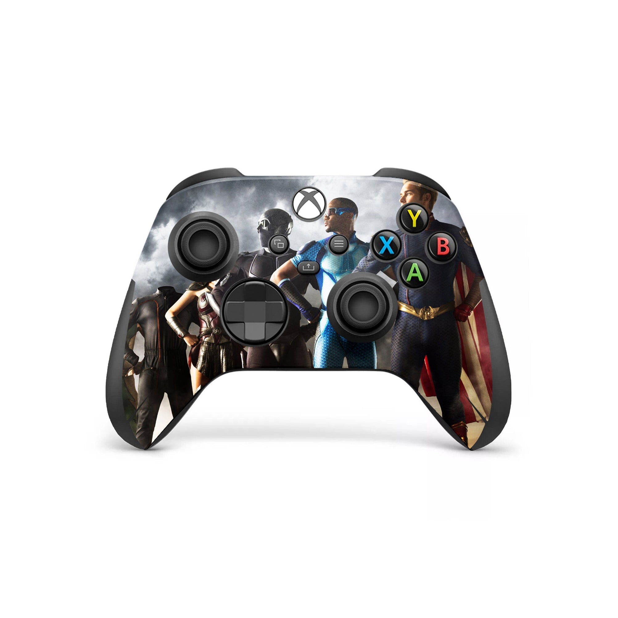 A video game skin featuring a Elite Enforcers 7 design for the Xbox Series Wireless Controller.