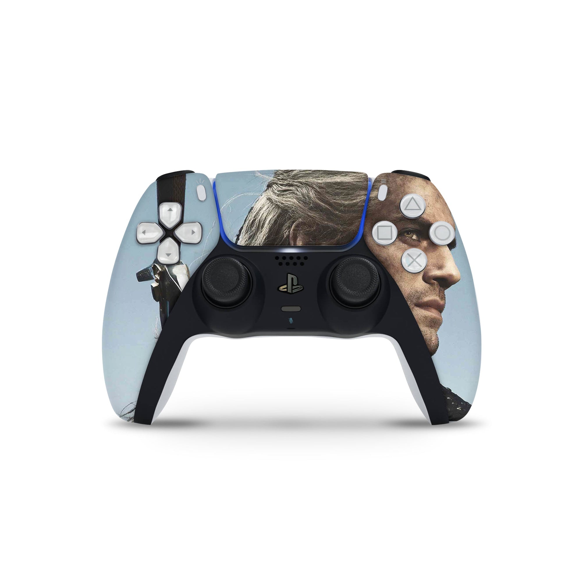 A video game skin featuring a Monster Slayer 1 design for the PS5 Controller.