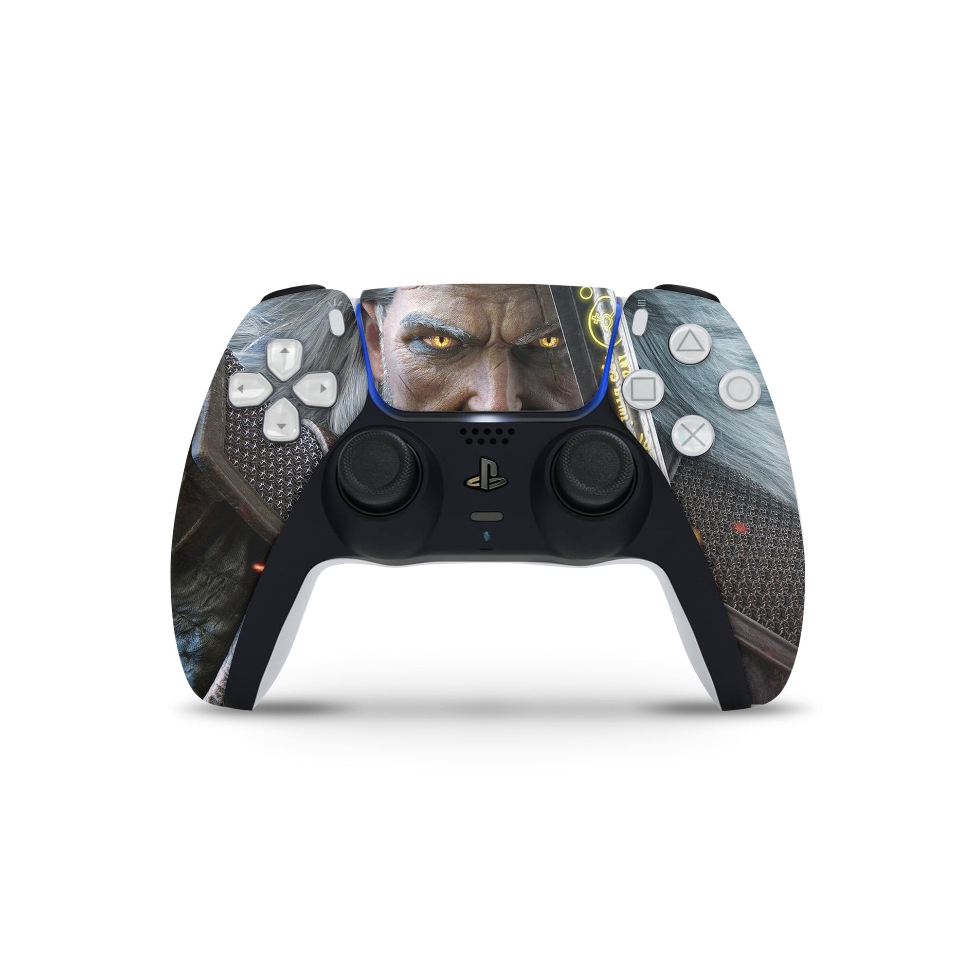 A video game skin featuring a Monster Slayer 3 design for the PS5 Controller.