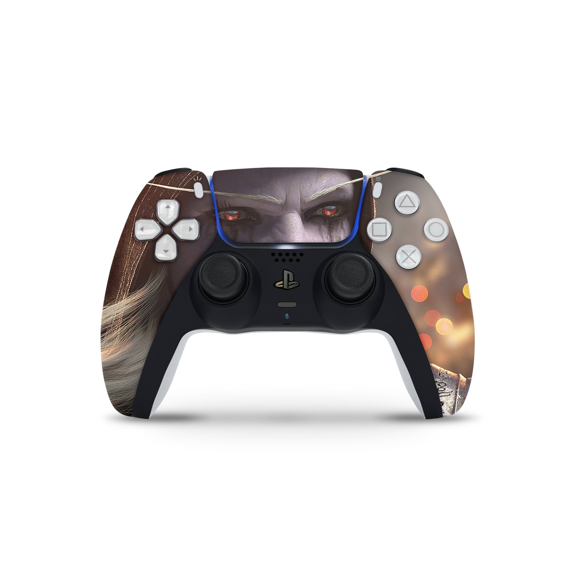 A video game skin featuring a Azeroth Adventures 4 design for the PS5 Controller.