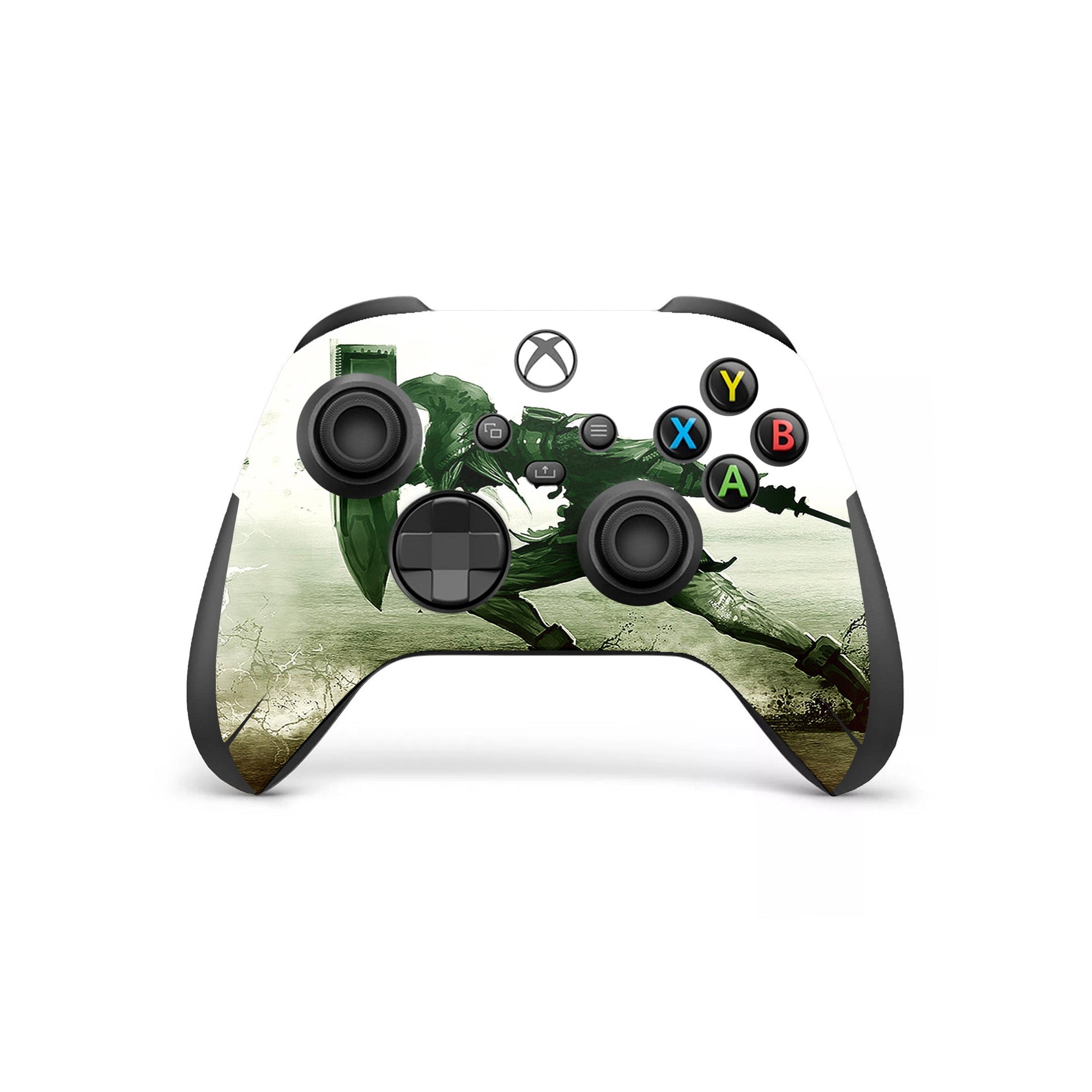 A video game skin featuring a Guardian of the Realm 1 design for the Xbox Series Wireless Controller.