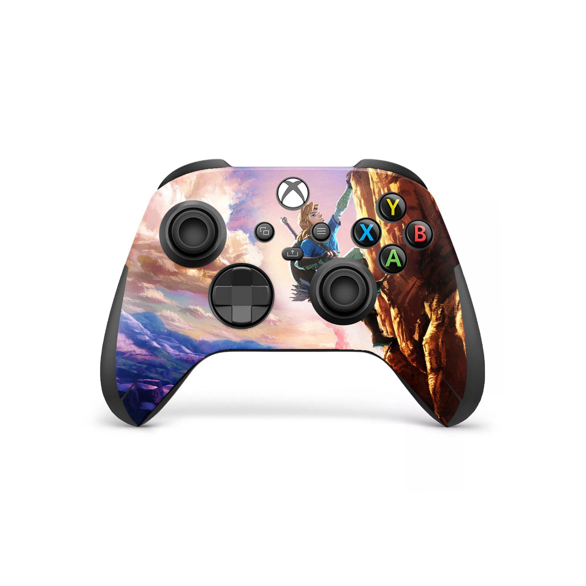 A video game skin featuring a Guardian of the Realm 5 design for the Xbox Series Wireless Controller.