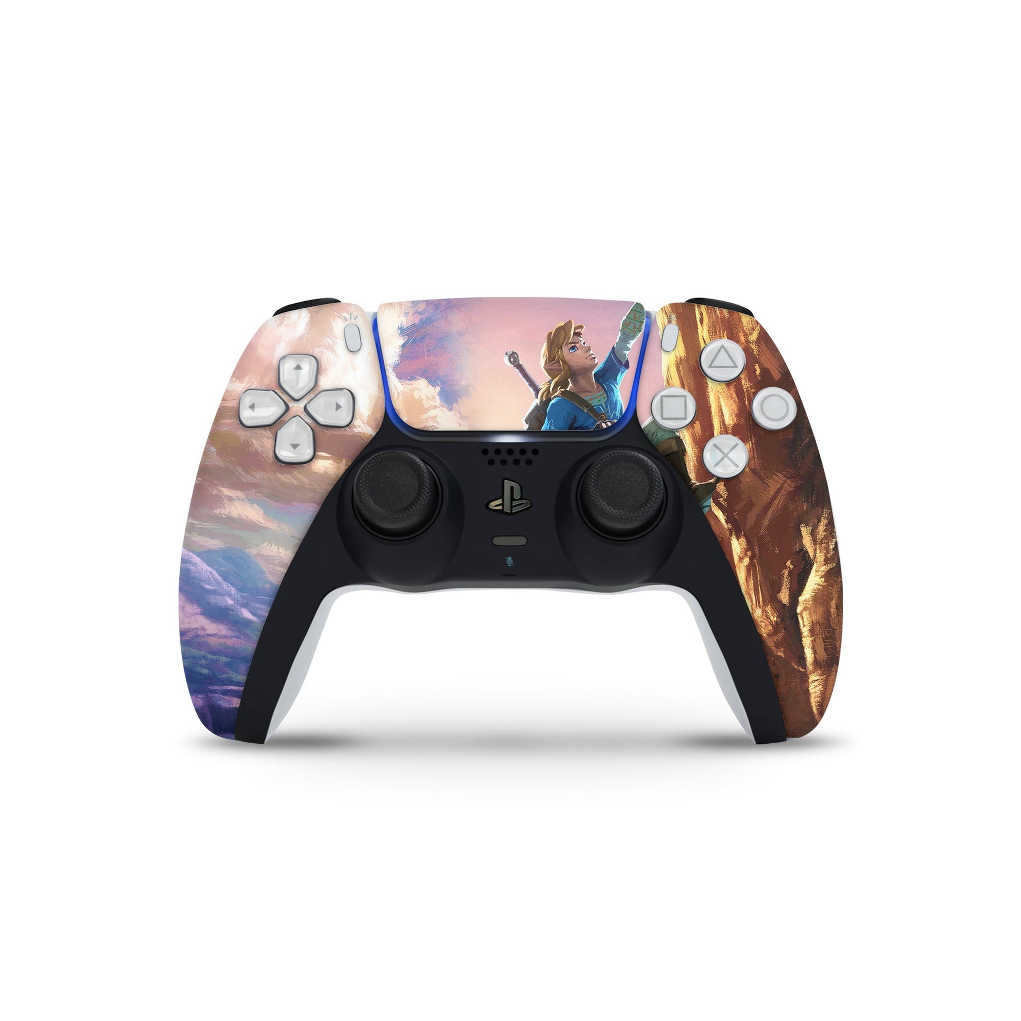 A video game skin featuring a Guardian of the Realm 5 design for the PS5 Controller.