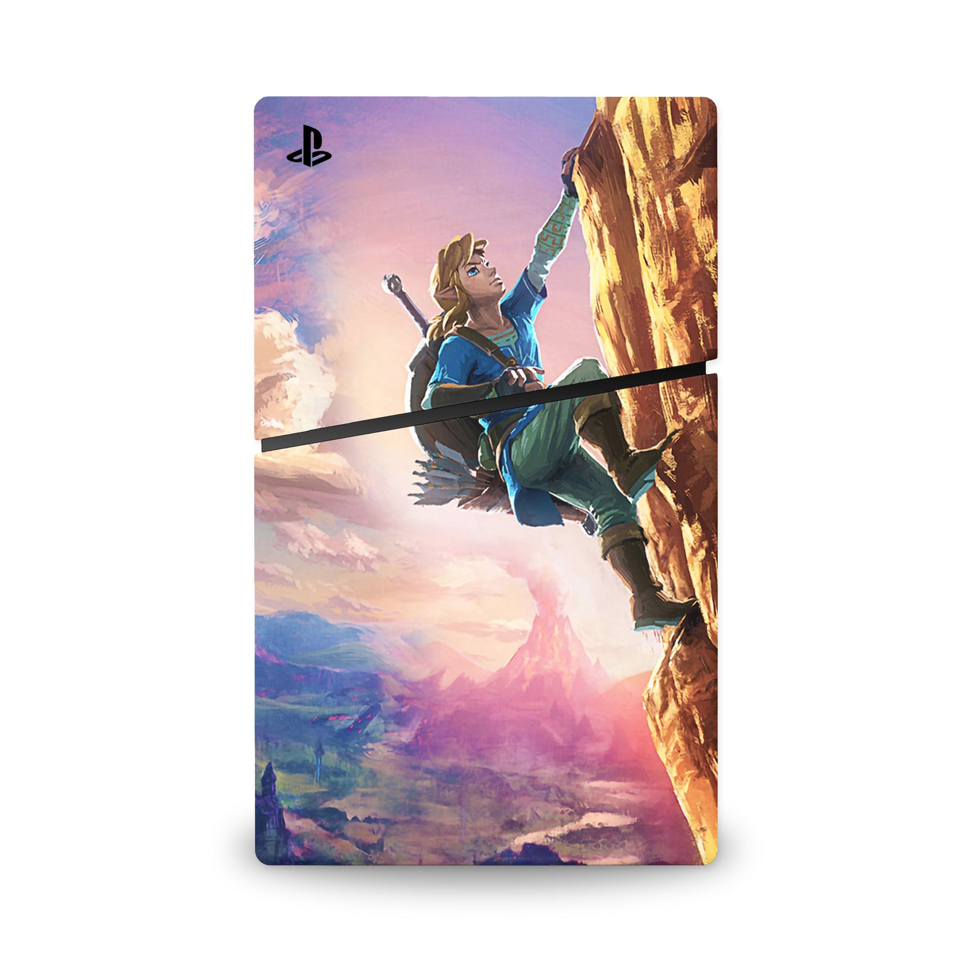 A video game skin featuring a Guardian of the Realm 5 design for the PS5 Slim Digital.