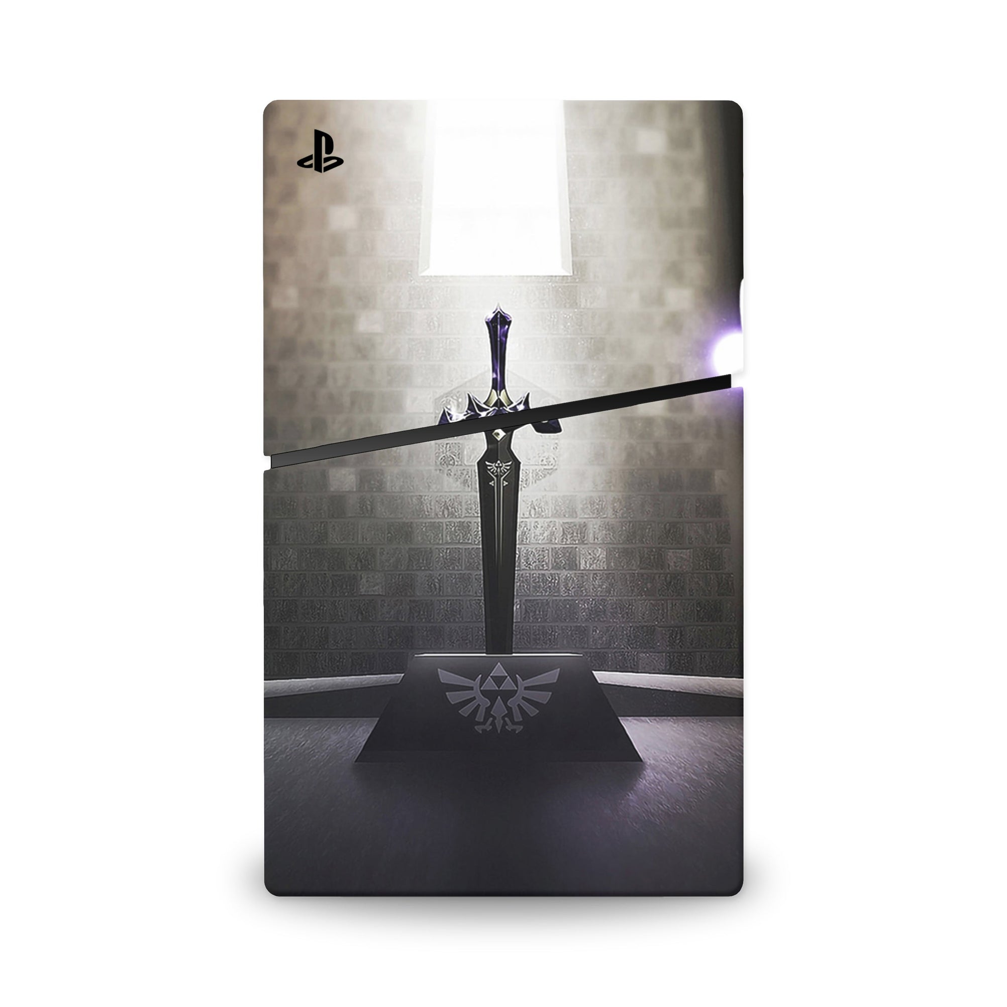 A video game skin featuring a Guardian of the Realm 6 design for the PS5 Slim.