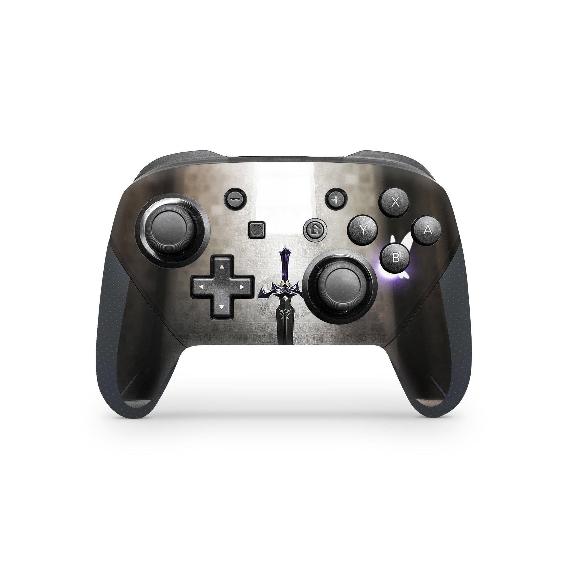 A video game skin featuring a Guardian of the Realm 6 design for the Nintendo Switch Pro Controller.