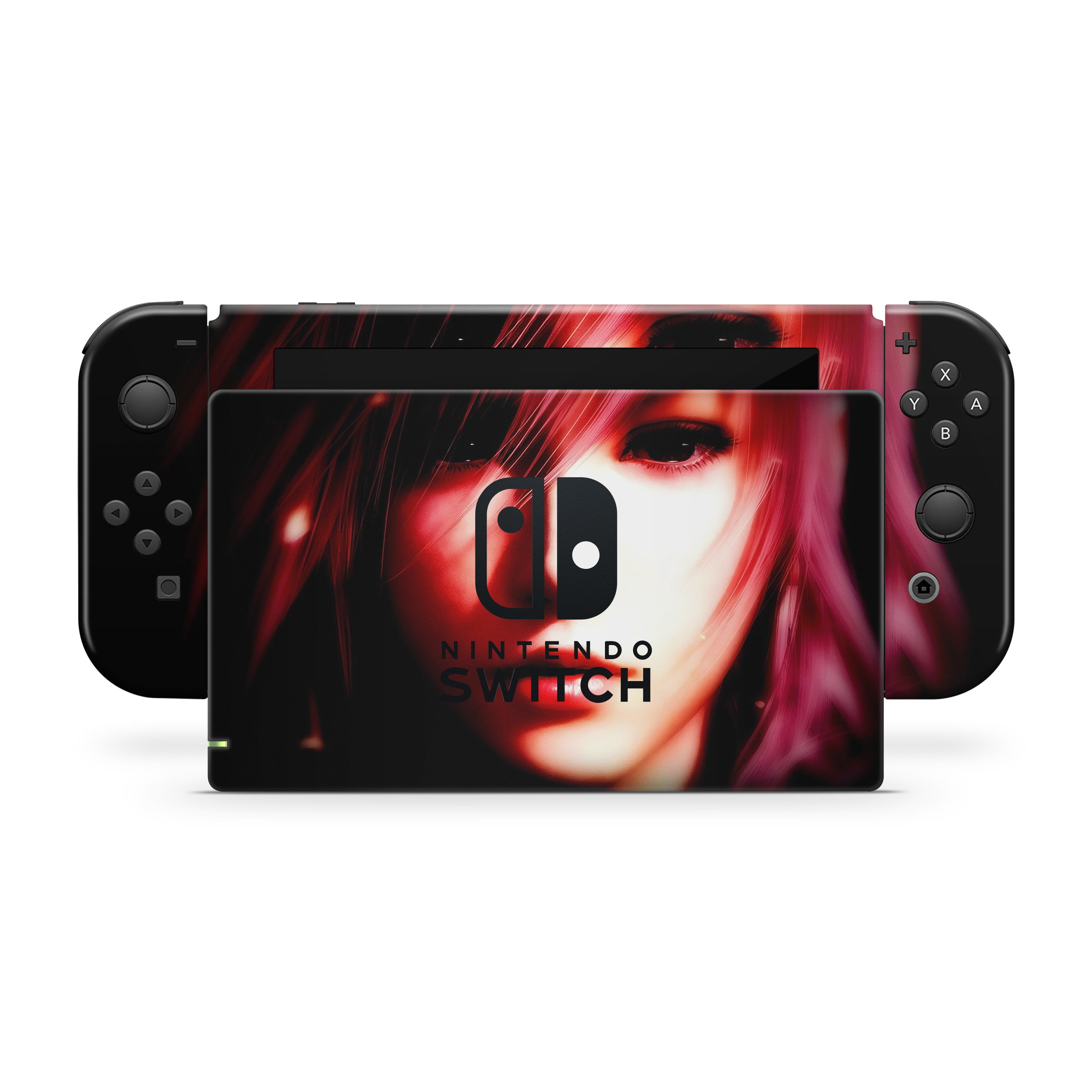 Final Fantasy 13 Lightning Nintendo Switch Skin