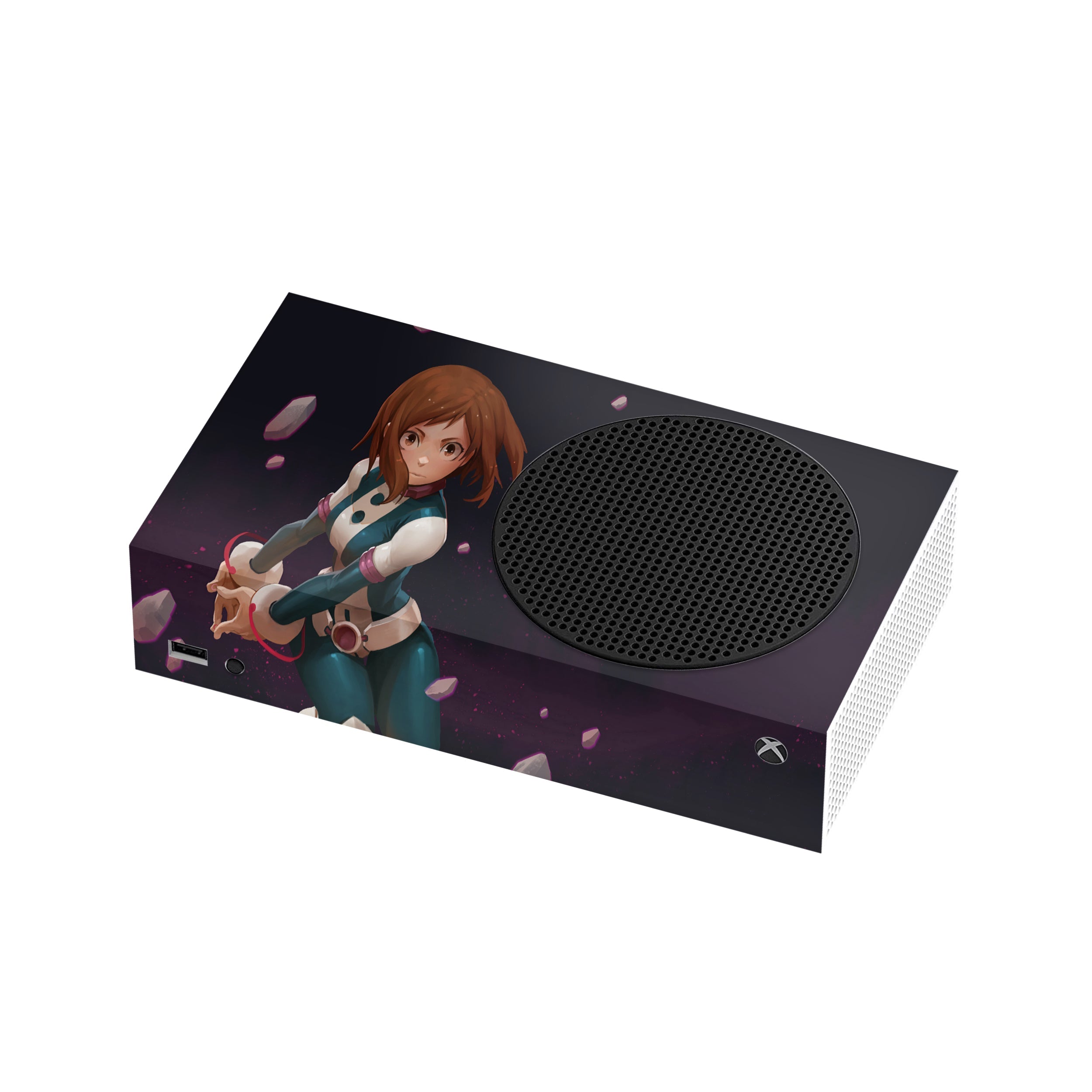 Customize Your Xbox Series X with My Hero Academia Ochaco Uraraka Skin!  (Version 1)