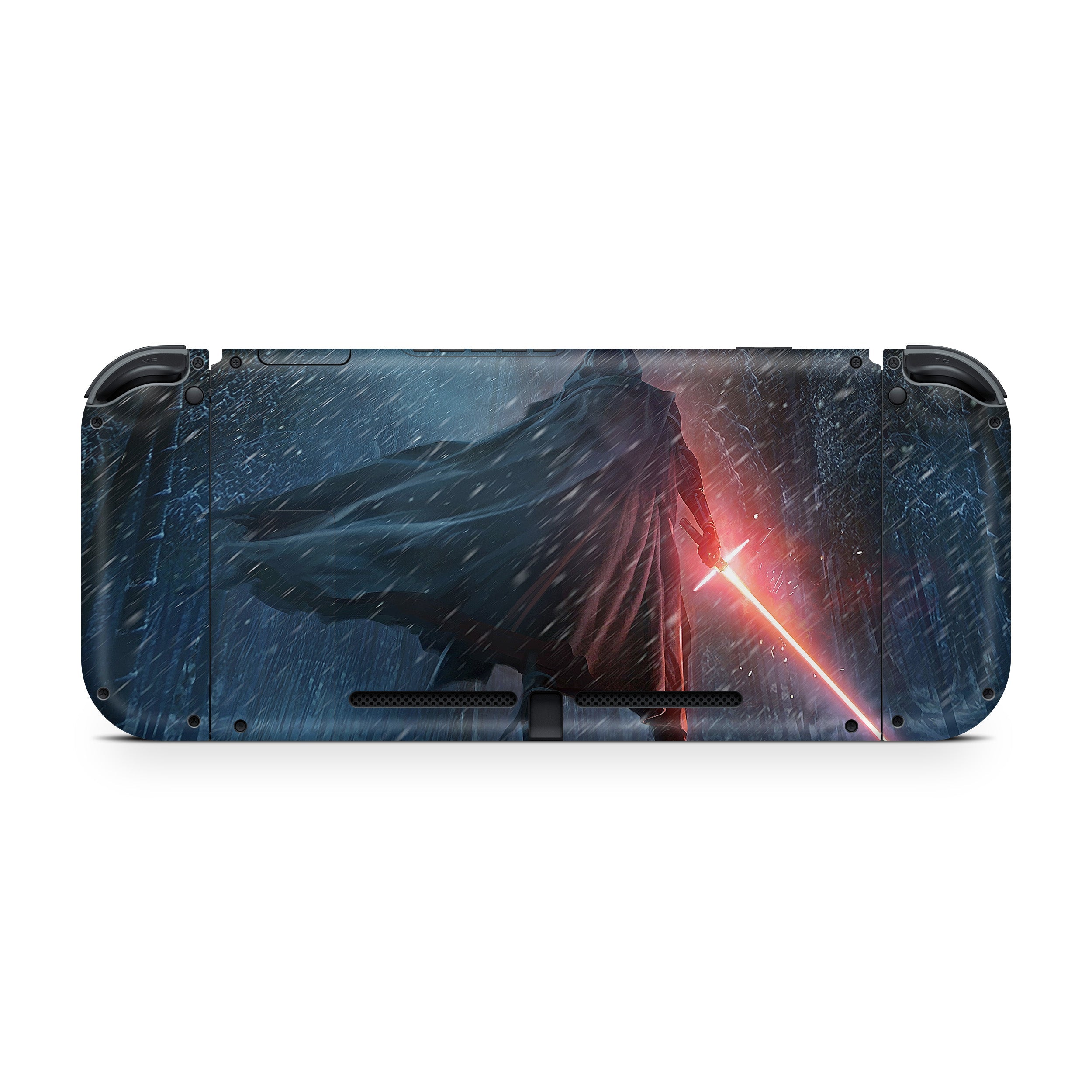 A video game skin featuring a Star Wars Kylo Ren design for the Nintendo Switch.